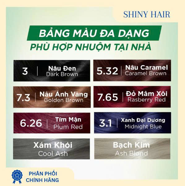 Thuốc nhuộm tóc tốt nhất hiện nay
