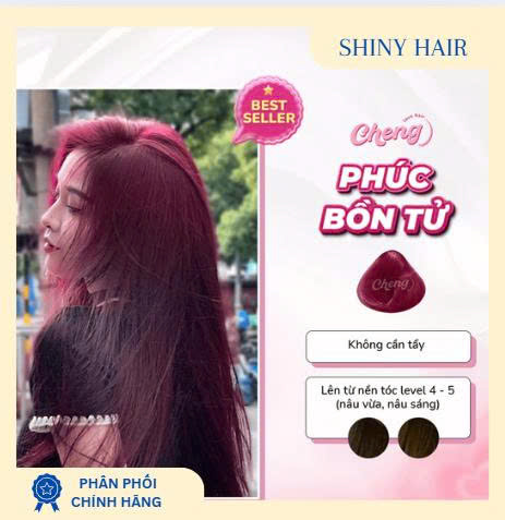Thuốc nhuộm tóc màu phúc bồn tử